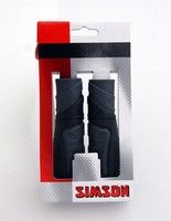 Simson full grip handvatten - 92mm - zwart-grijs
