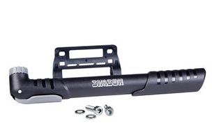 Simson framepomp sport zwart op kaart afbeelding