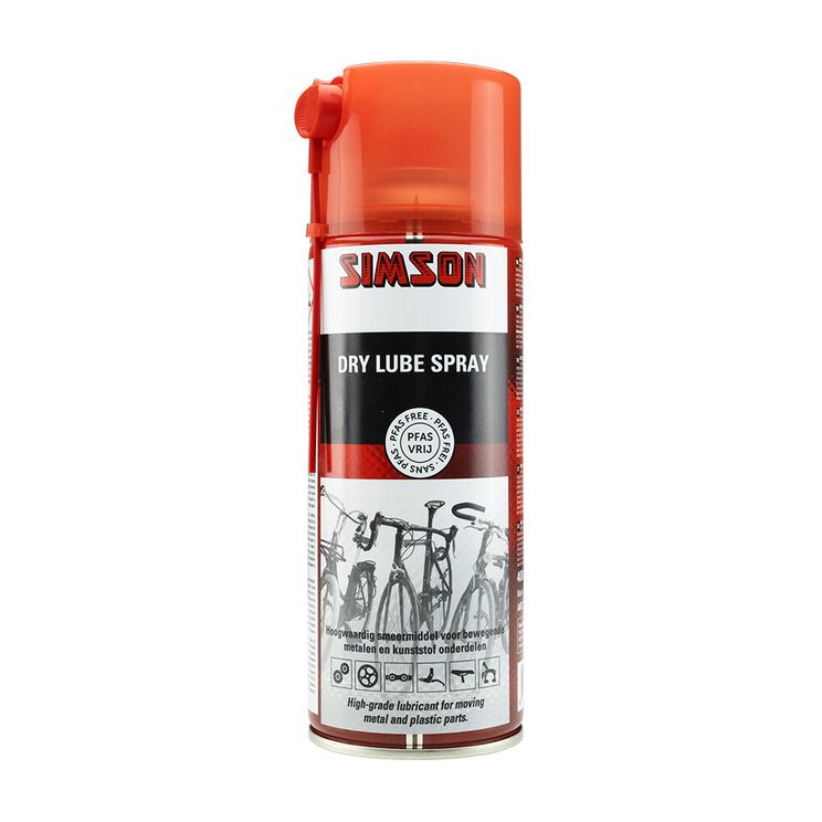 Cyclon Simson dry lube spray 400ml (vervanger teflon / ptfe)