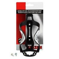Simson bidonhouder double fit bidon-fles mat zwart kaart