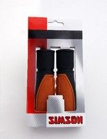 Simson handvatten lifestyle - l.bruin/zwart - 92mm - fiets afbeelding