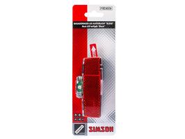Simson Achterlicht block led batterij bagagedrager rood afbeelding