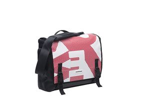 New Tas looxs postino office bisonyl rood/wit afbeelding