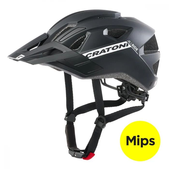 Cratoni Helm allride mips black matt uni