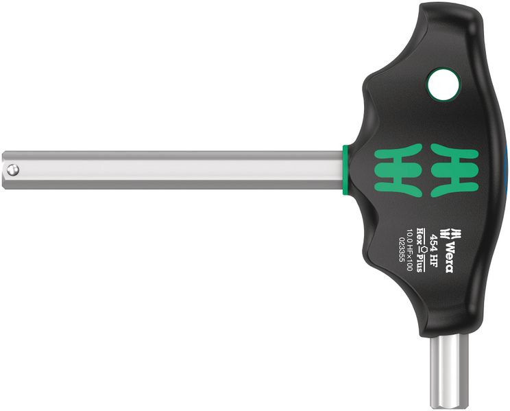 Wera inbussleutel t-greep - 10 x 100 mm