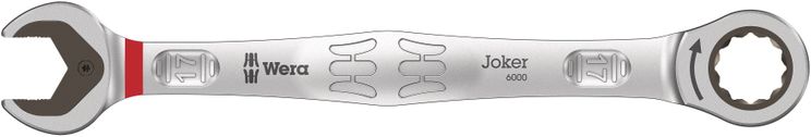 Wera Cycplus steeken ringratelsleutel joker | 17 x 224 mm afbeelding