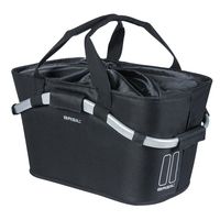 Basil Mand achterop mik classic carry all zwart afbeelding