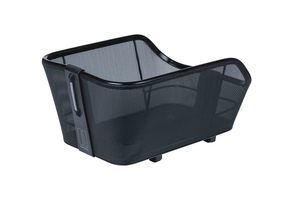 Basil cento tech fiber wsl - fietsmand - achterop - solid zwart