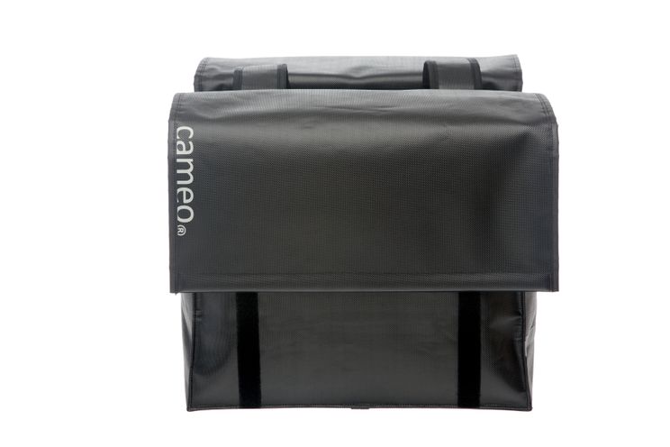 New looxs dubbele fietstas - bisonyl zwart - unisex - fiets - 46l afbeelding