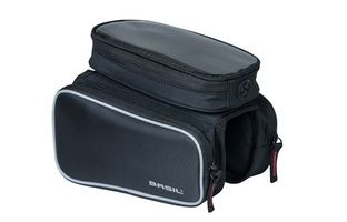 Basil sport design frametas dubbel m zwart afbeelding