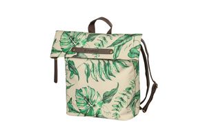 Basil ever-green dubbele fietstas - duurzaam, hip, groen, 14-18l