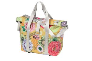 Basil bloom field mik fietshandtas - geel, compact en duurzaam - 8-11l afbeelding