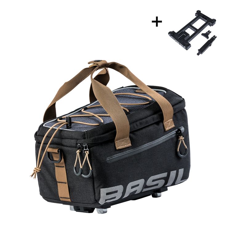 Basil Tas miles trunkbag mik zwart | 7l afbeelding