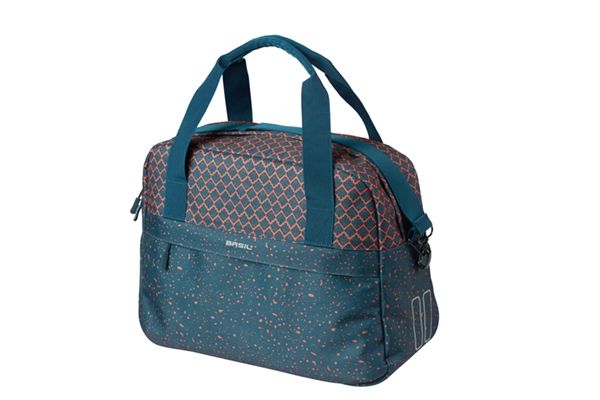 Basil Fietsschoudertas flair hook-on systeem navyblauw 18l afbeelding