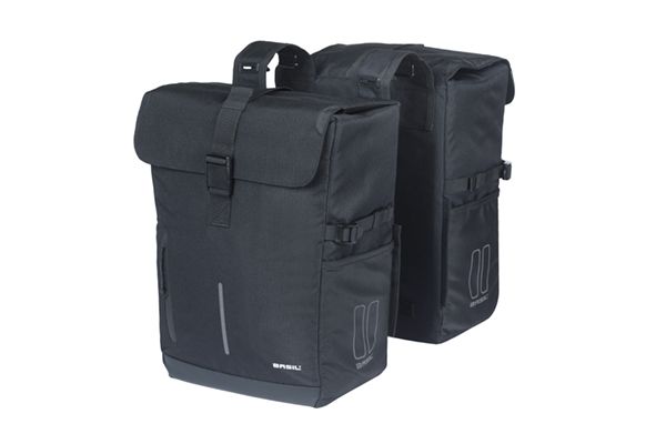 Basil Tas move dubbel zwart | 30l afbeelding