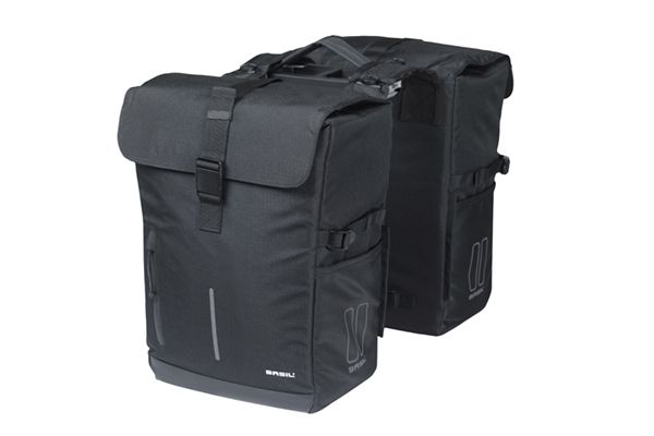 Basil Tas move dubbel mik zwart | 30l afbeelding