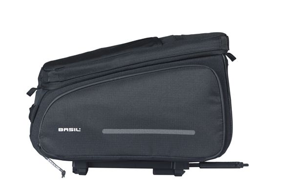 Basil bagagedragertas move 10-26l mik zwart afbeelding