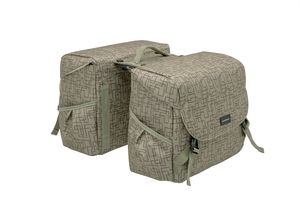 New Mondi joy - dubbele fietstas voor dames, sportief en waterafstotend, ivy walnut afbeelding