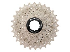Sunrace cassette 10 speed 11-28t. csrs0 zilver alu spider