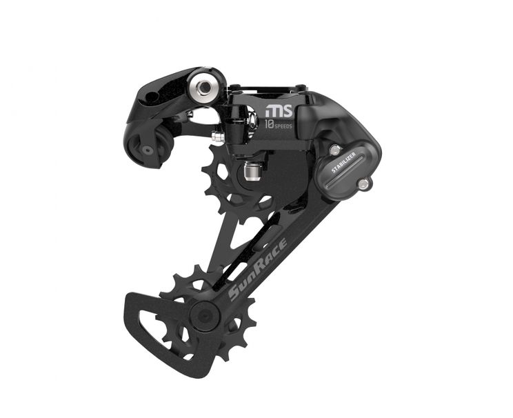 Achterderailleur Sunrace 10-Speed | MS100 | Zwart.