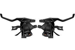 Sunrace Verstellerset met remgrepen stm503 3x8 speed