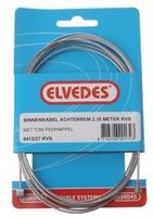 Elvedes remkabel binnen ton/peer rvs (6412/27rvs) afbeelding