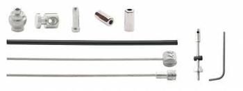 Elvedes Kabelset trommelrem 1.70m/2.35m rvs zwart afbeelding