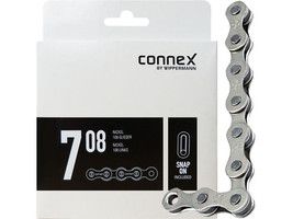 Connex Nikkel-beklede 708 fietskettingslot atb/trekking/stad/touring
