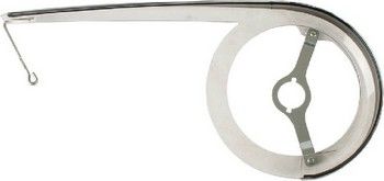 Hesling Kettingscherm cambio 50 cm transparant/zwart