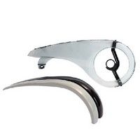 Axa Kettingscherm scope 2 44t transparant 49 x 21,5 cm