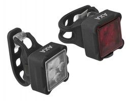 Axa Verlichtingsset niteline 44 led zwart afbeelding