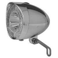 Union koplamp un-4915 retro batterij 20 lux chroom op kaart afbeelding