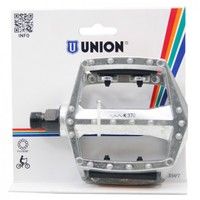 Union Pedalen sp-102 1/2 aluminium zilver