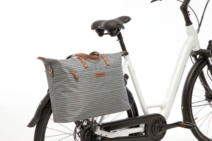 Newlooxs New looxs tendo - fietstas/laptoptas - vrouwen - zwart/blauw/grijs afbeelding