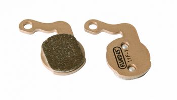 Elvedes Schijfremblokset magura louise 2007/ bat/ carbon 2008 - gesinterd (1 paar) afbeelding
