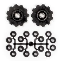Elvedes Derailleurwieltjes 11 tanden 7-11v zwart 2 stuks