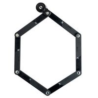 Axa newton fl90k vouwslot - 90cm - art 8 - zwart afbeelding