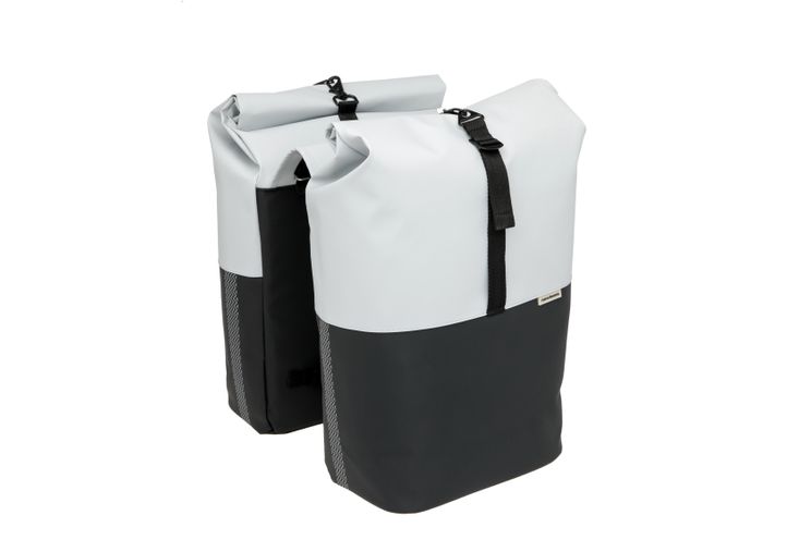 New Looxs tas nyborg double light grey / black