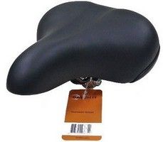 Mirage Zadel soft elastomeer zwart