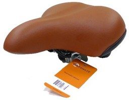 Mirage Zadel soft elastomeer bruin