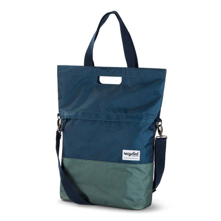 Urbanproof Urban proof fietsshopper blauw-groen 20l afbeelding