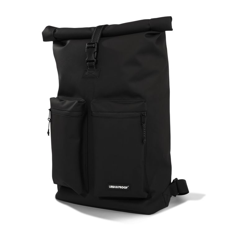 Urbanproof rolltop commuter fietstas 20l zwart afbeelding