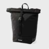 Urbanproof Tas urban proof rolltop enkel zwart | 20l afbeelding