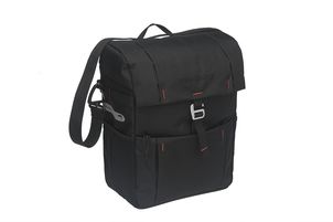 New looxs vigo fietstas - zwart, sportief, 18,5l afbeelding
