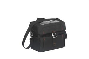 New Vigo handlebar bag - sportieve stuurtas, waterdicht, verstevigd, reflecterend, zwart afbeelding