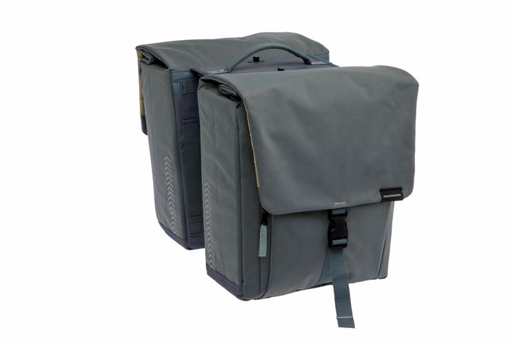 New Tas looxs tulum afneembaar dubbel grijs/groen | 32l afbeelding
