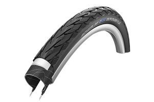 Schwalbe Buitenband delta cruiser plus punctureguard 28 x 1.75" / 47-622mm - zwart met reflectie