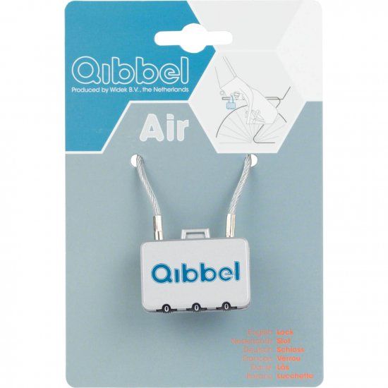 Qibbel air lang fiets slot veilig en handig afbeelding
