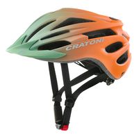 Cratoni Helm pacer jr. khaki-orange matt s-m afbeelding