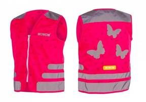 Wowow Reflectievest kids nutty jacket maat s roze afbeelding